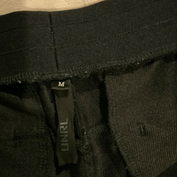 UNRL Black Performance Pants Men’s Sz M - Picture 2 of 10
